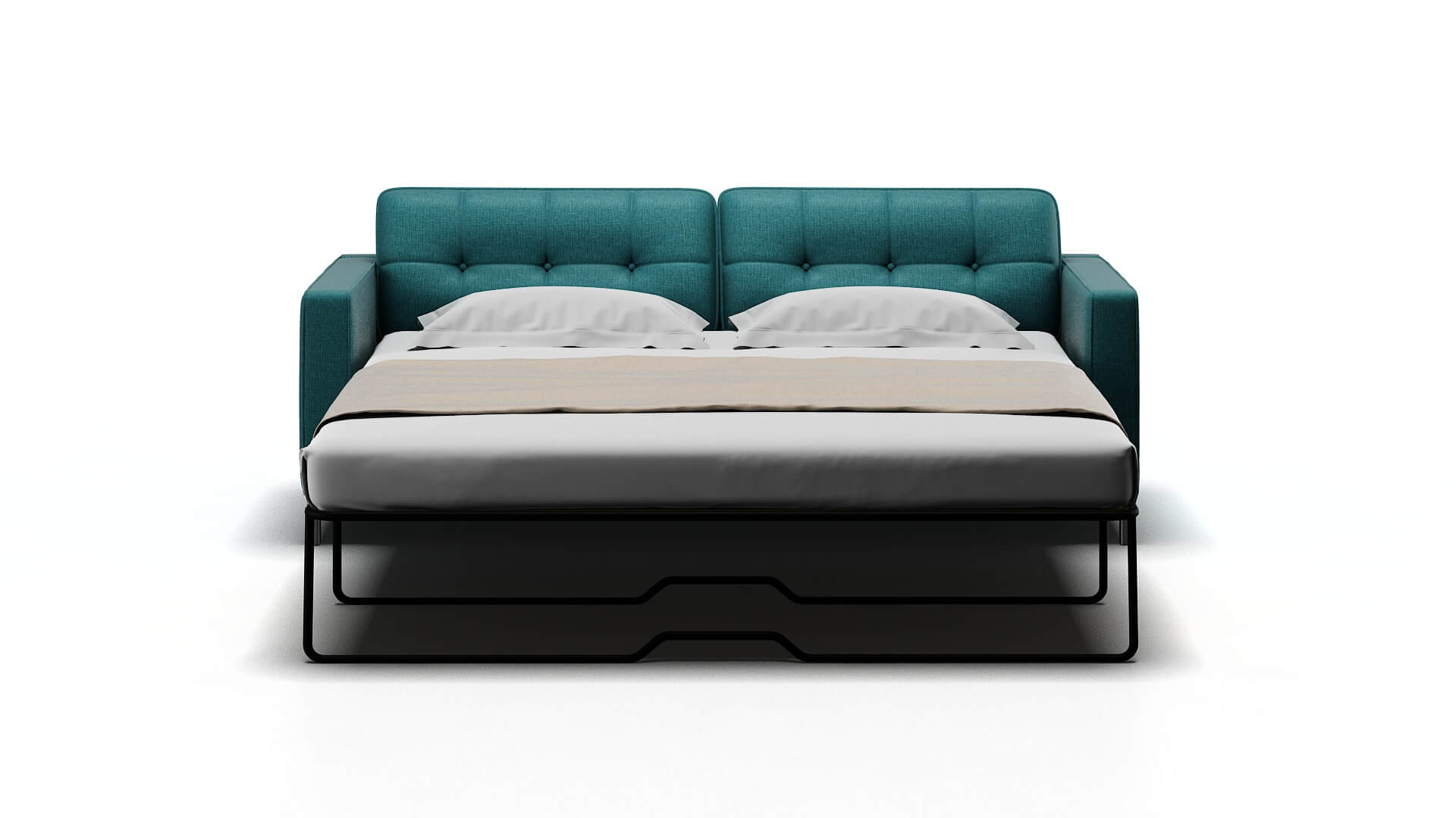 Oxford Hepburn_hrp Emerald Sofa Sleeper Espresso legs 1
