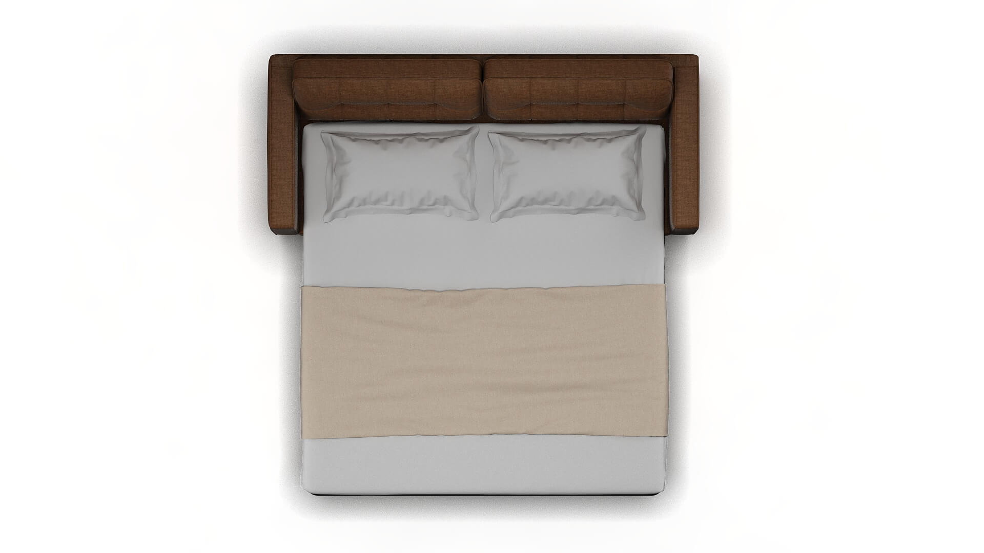 Oxford Keylargo Mink Sofa Sleeper Espresso legs 3