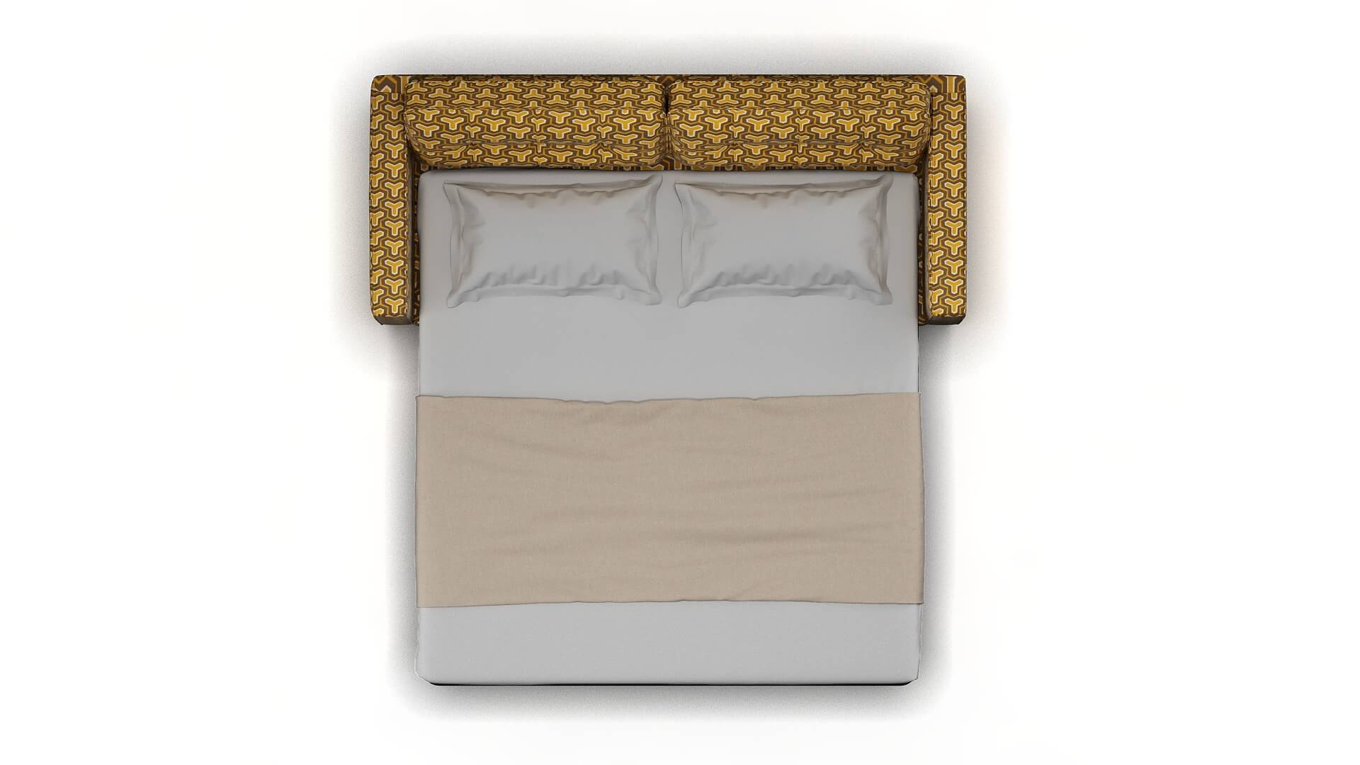 Oxford Merci Dijon Sofa Sleeper Espresso legs 3