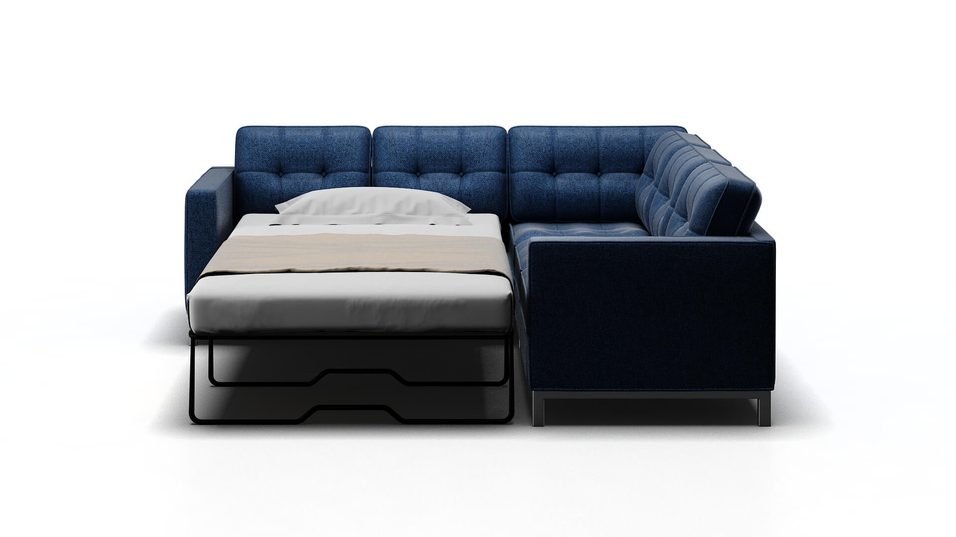 Oxford Merino_hrp Ocean Sectional Sleeper Espresso legs 1