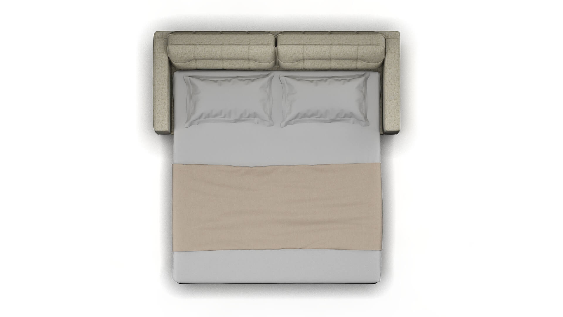 Oxford Oceanside Birch Sofa Sleeper Espresso legs 3