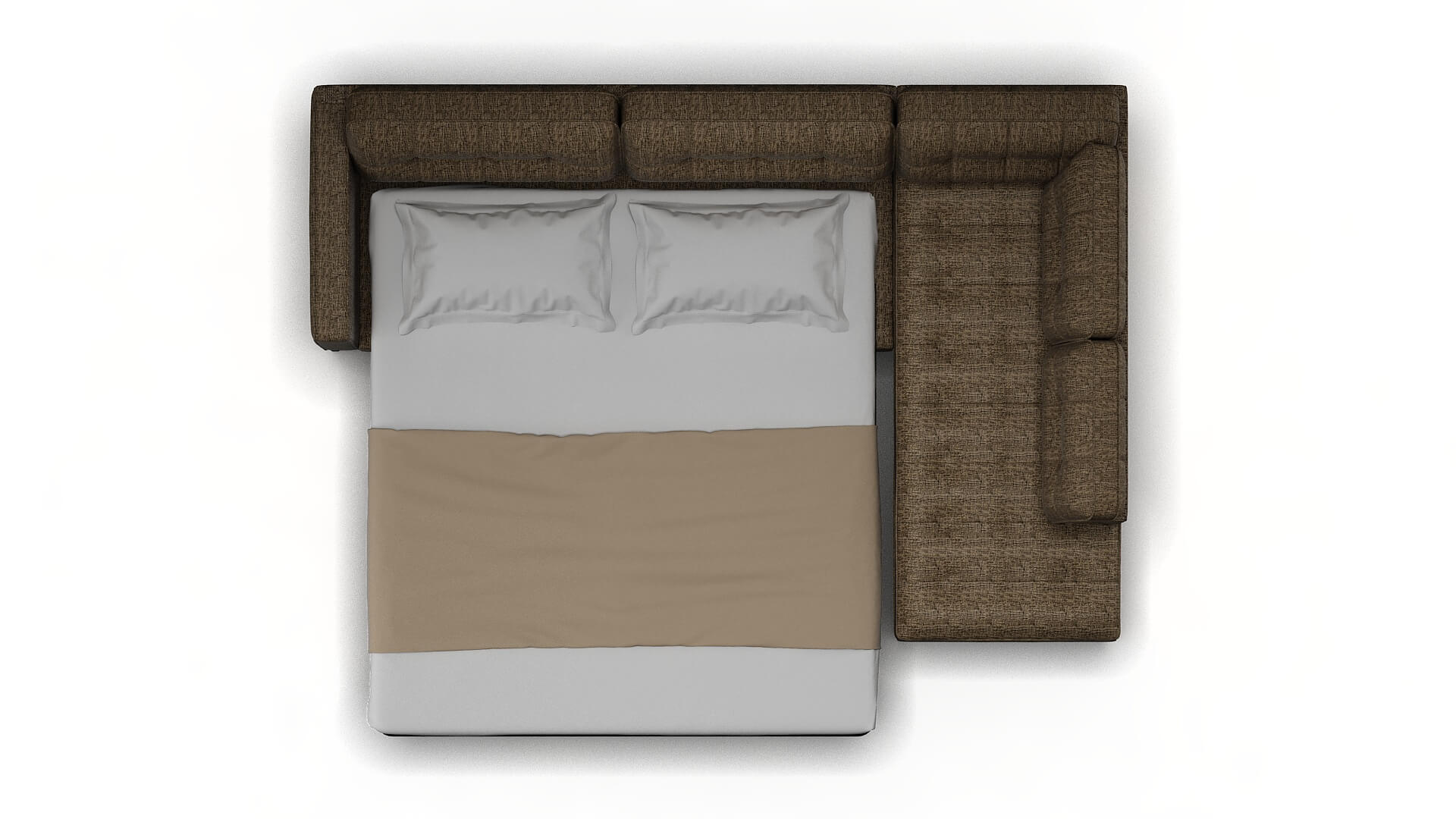 Oxford Solifestyle 51 Panel Sleeper Espresso legs 3