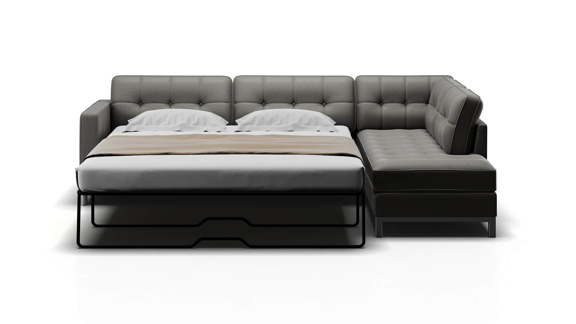 Oxford Urban_d Pepper Panel Sleeper Espresso legs 1