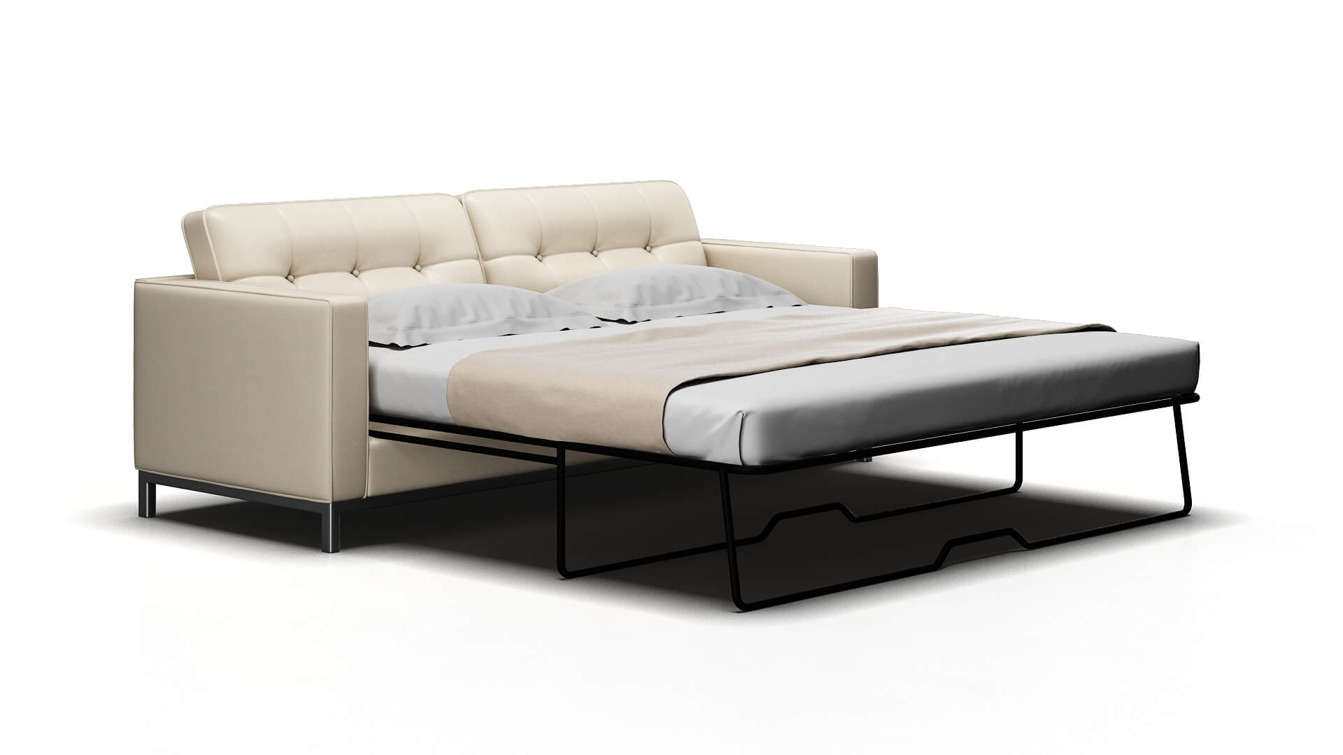 Oxford Urban_d Snow Sofa Sleeper Espresso legs 2