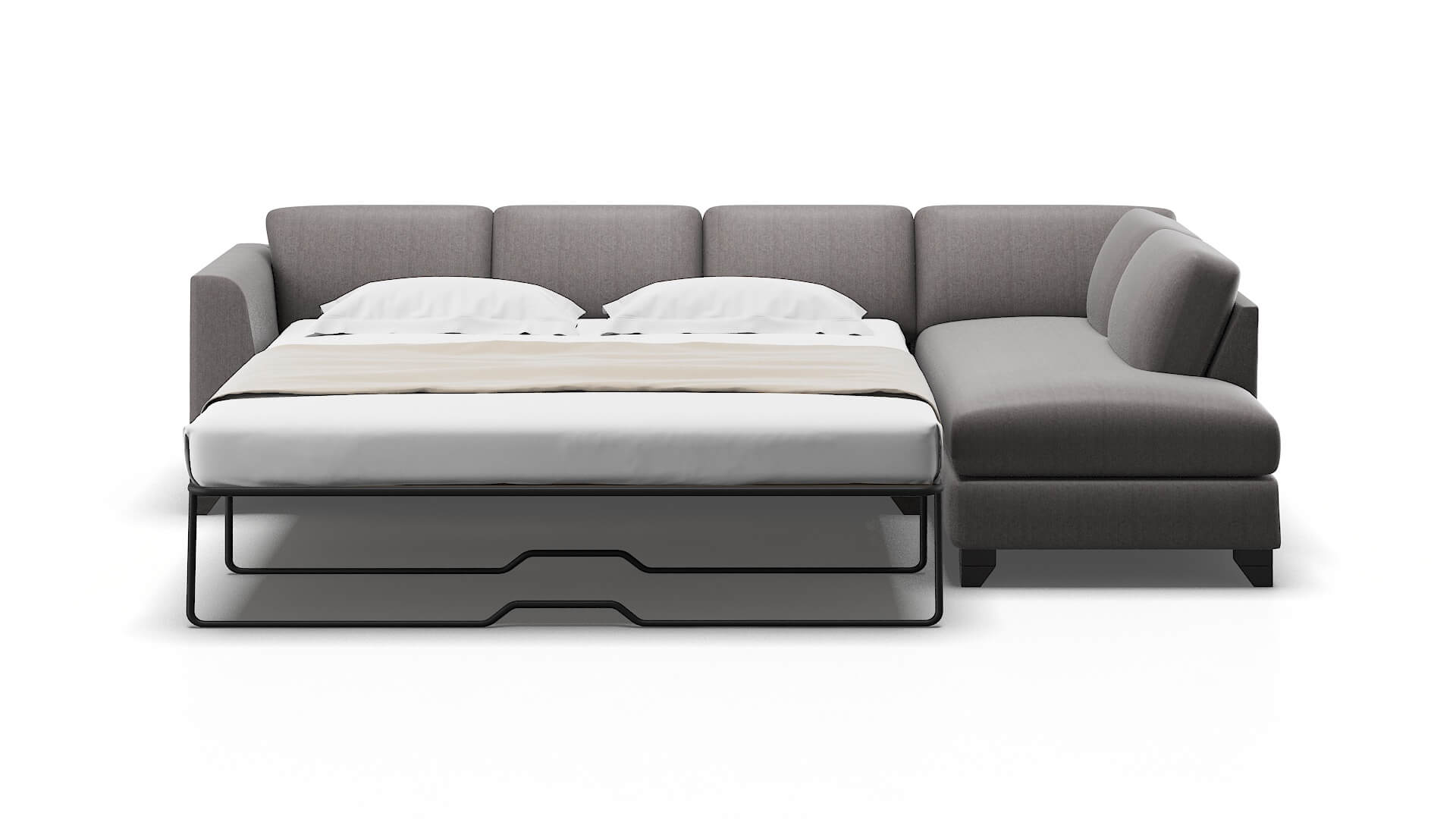 Paris Atlas_plz Silver Panel Sleeper Espresso legs 1