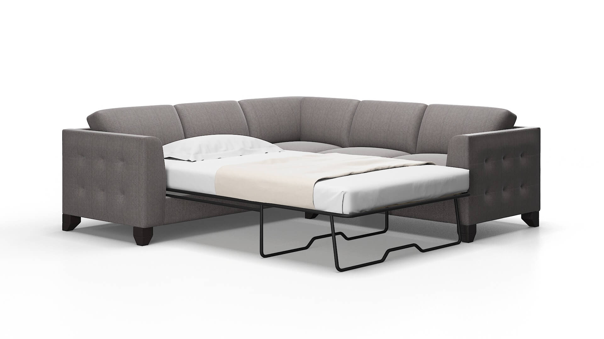 Paris Atlas_plz Silver Sectional Sleeper 2