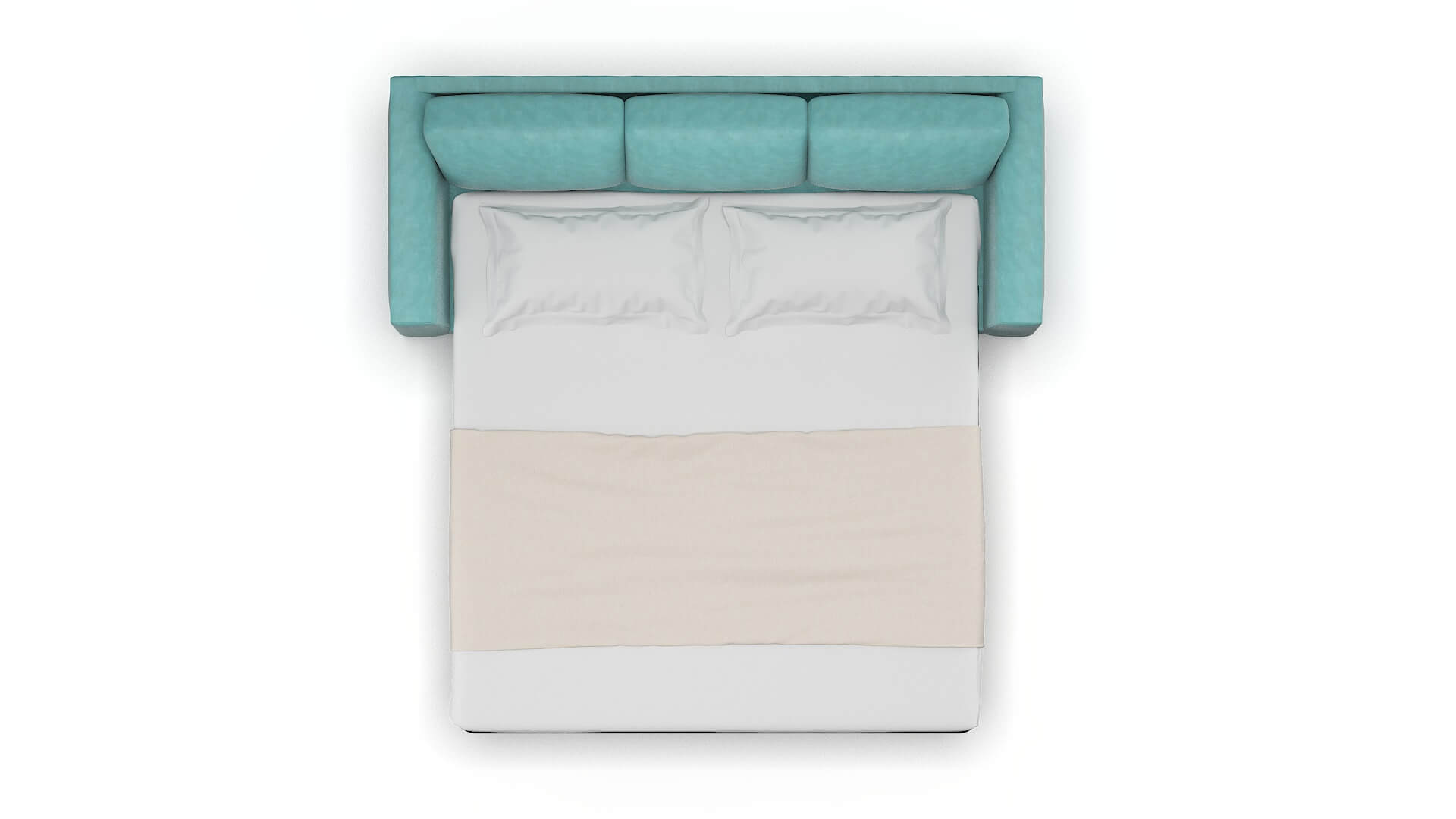 Paris Avalon_hp Aqua Sofa Sleeper Espresso legs 3