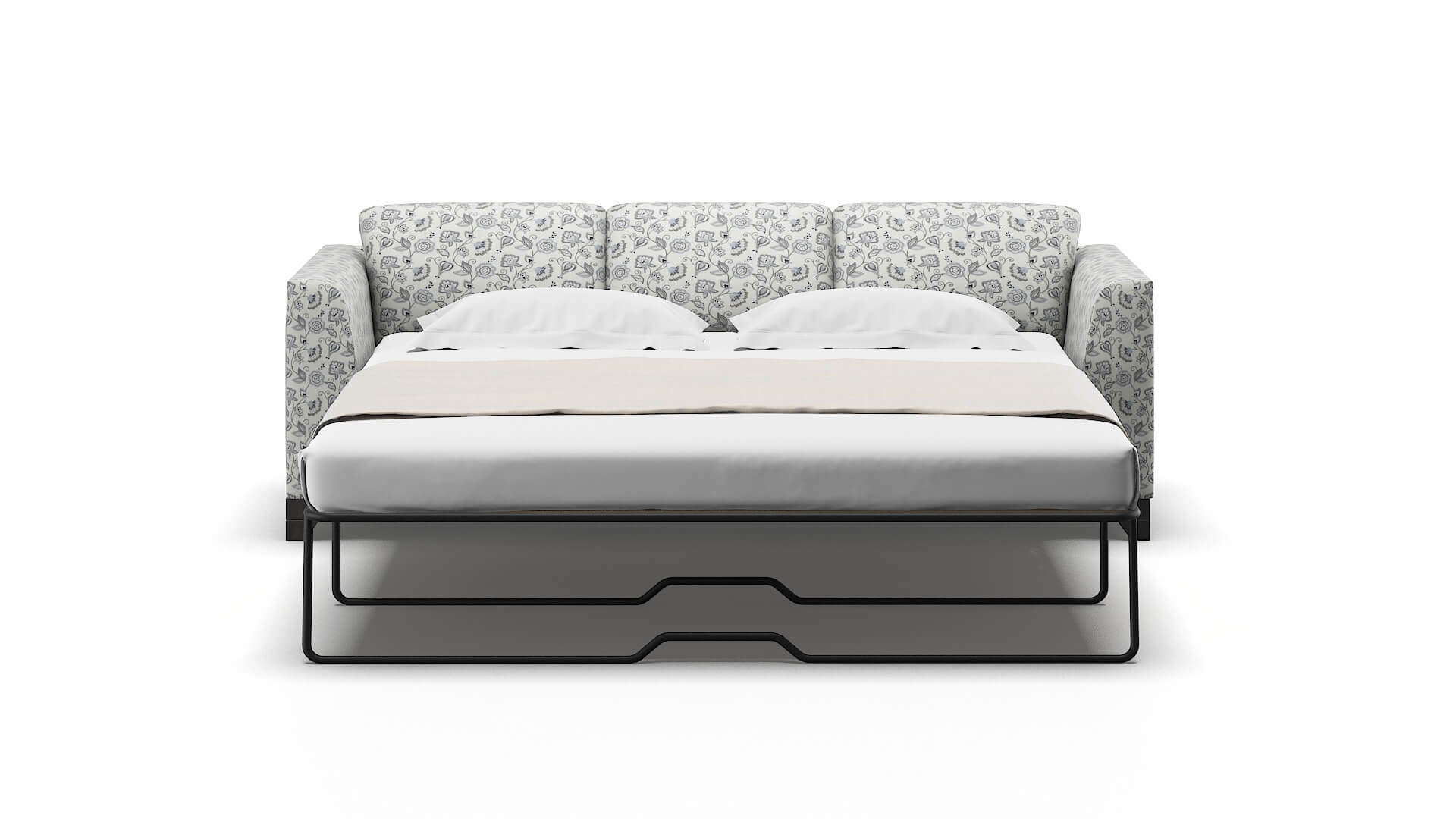 Paris Avignon Sky Sofa Sleeper Espresso legs 1