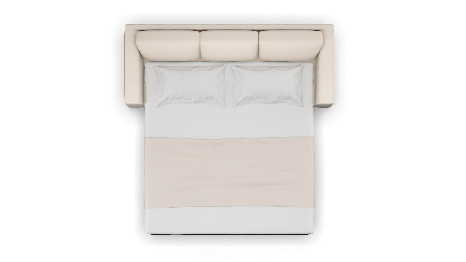 Paris Bella Buckwheat Sofa Sleeper Espresso legs 3