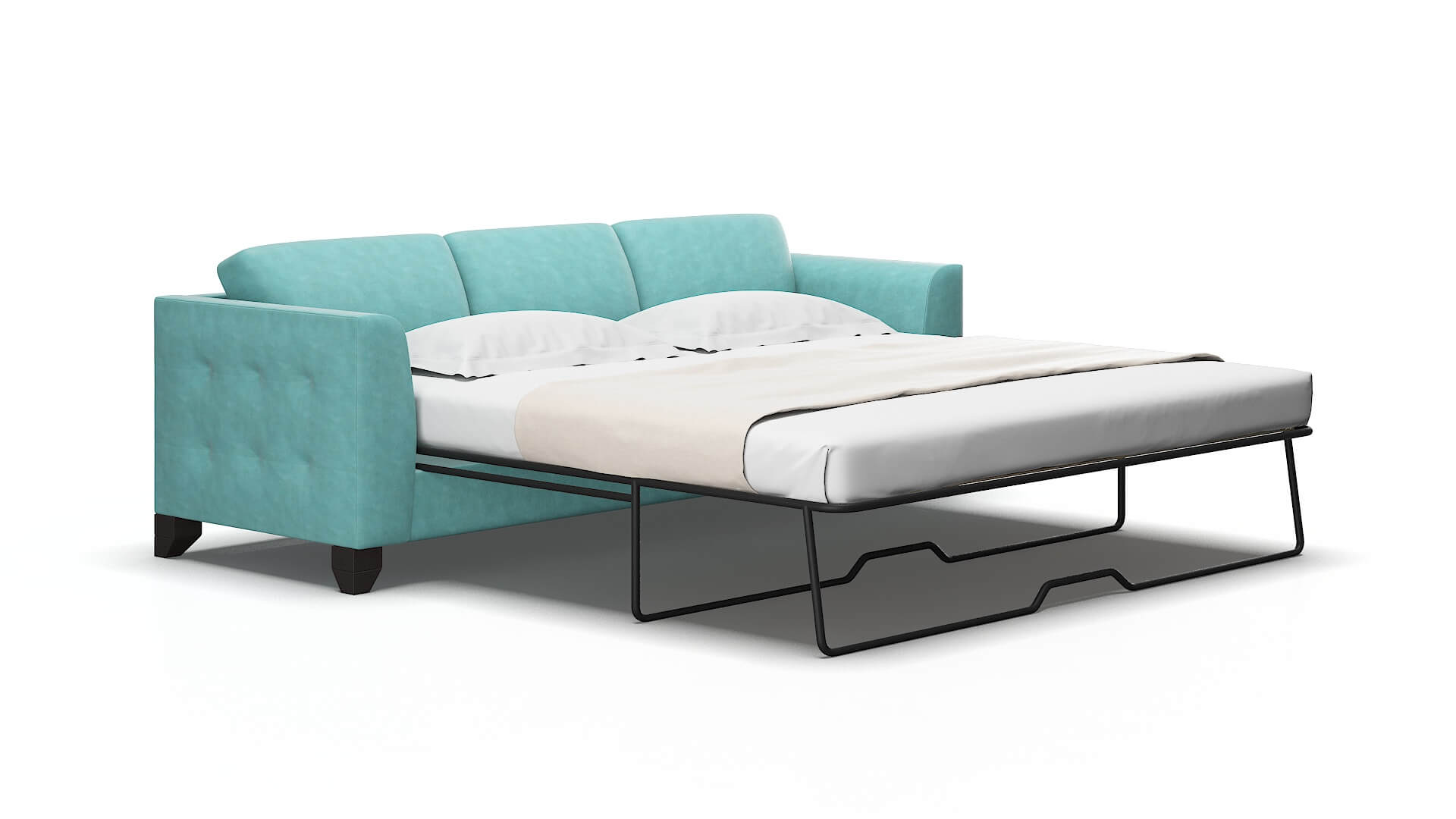 Paris Bella caribbean Sofa sleeper Espresso Legs  2