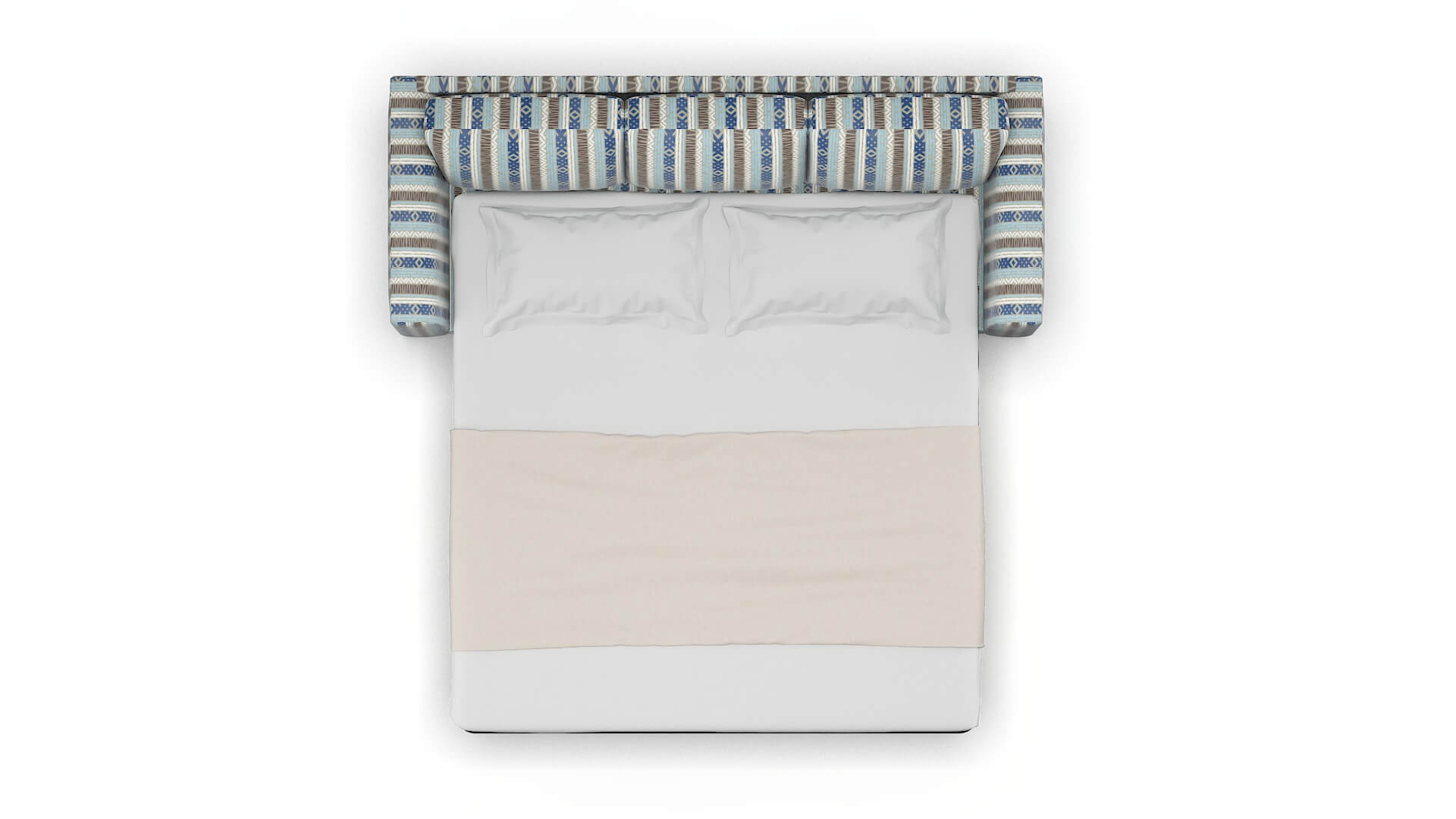 Paris Bodhi Indigo Sofa Sleeper Espresso legs 3