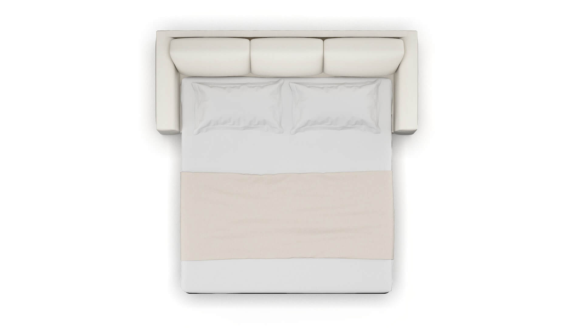 Paris Chance Bone Sofa Sleeper Espresso legs 3