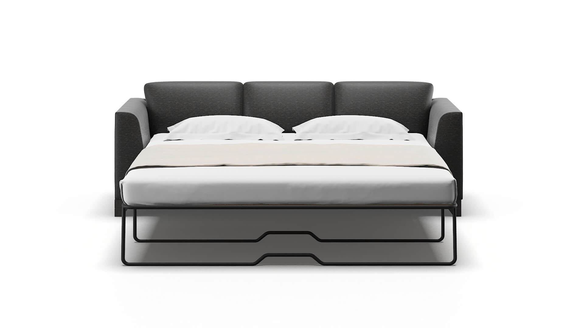 Paris Chance Denim Sofa Sleeper Espresso legs 1