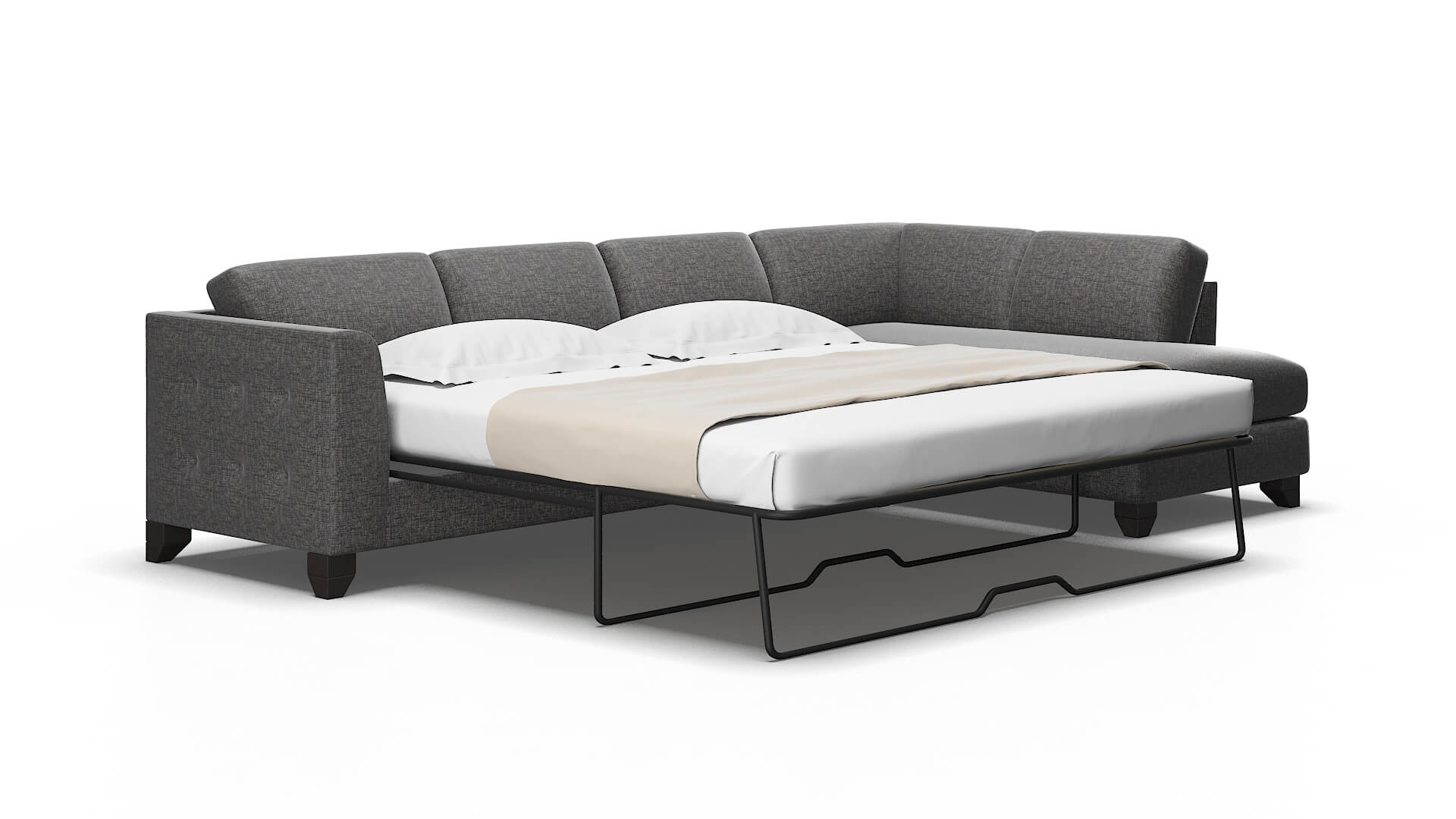 Paris Curious Pacific Panel Sleeper Espresso legs 2