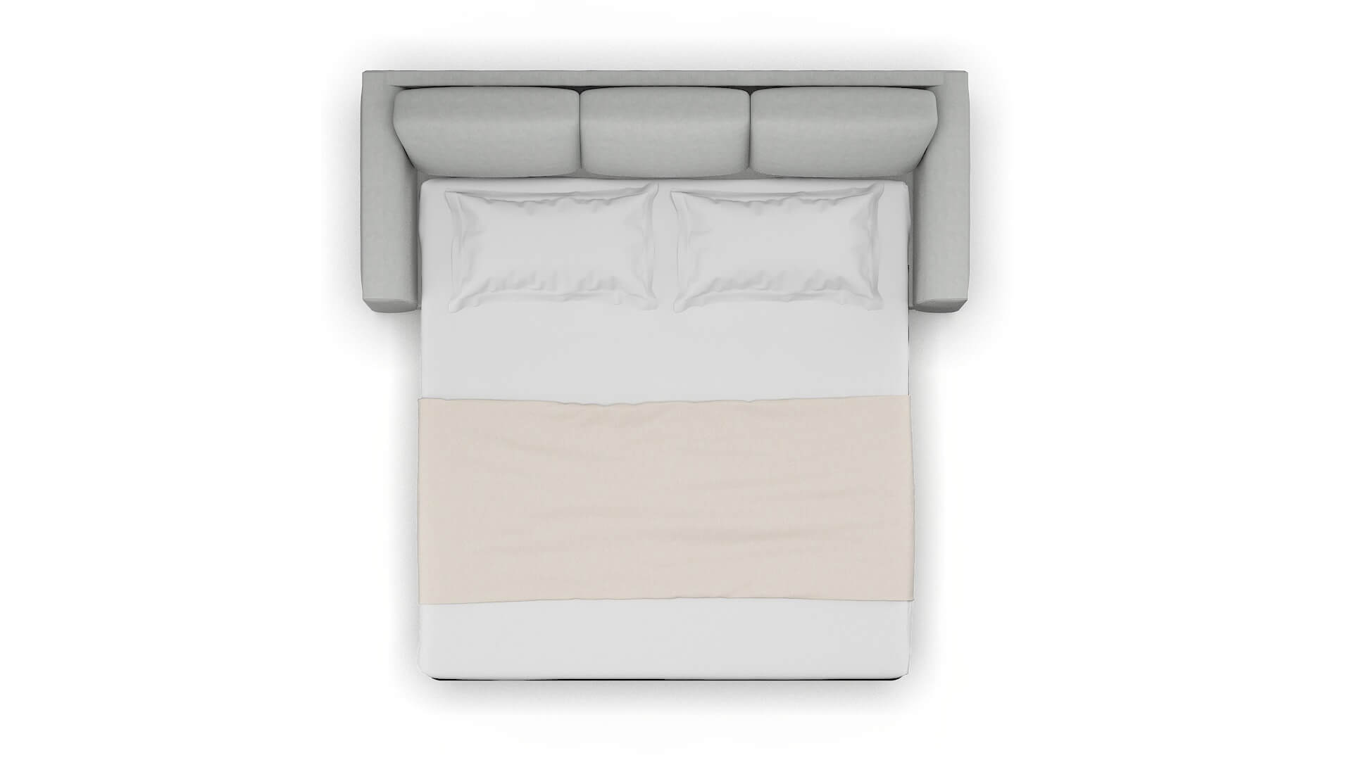 Paris Dawson Platinum Sofa Sleeper Espresso legs 3