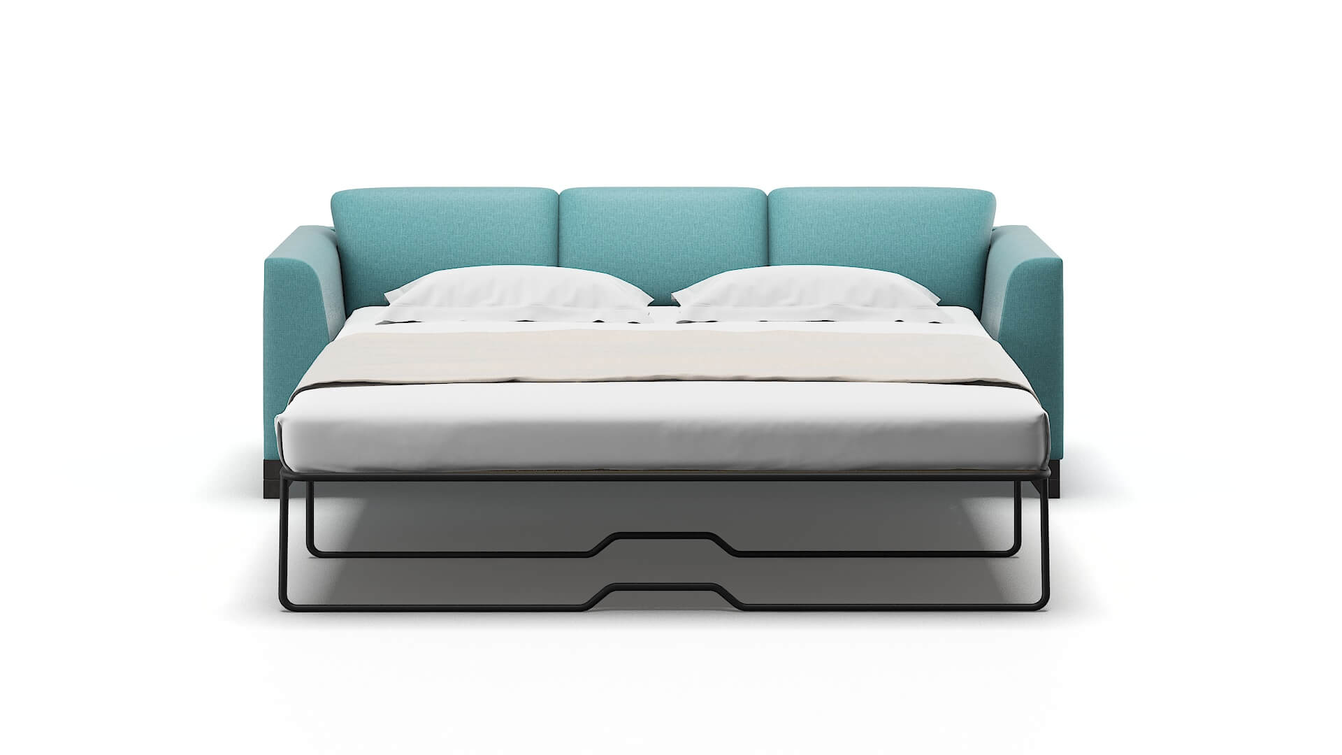 Paris Hepburn_hrp Emerald Sofa Sleeper Espresso legs 1