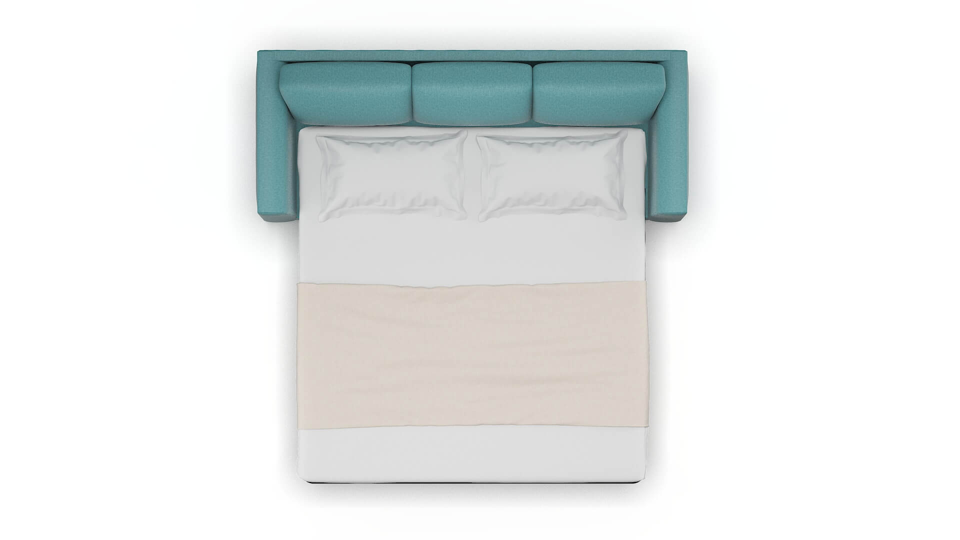 Paris Hepburn_hrp Emerald Sofa Sleeper Espresso legs 3