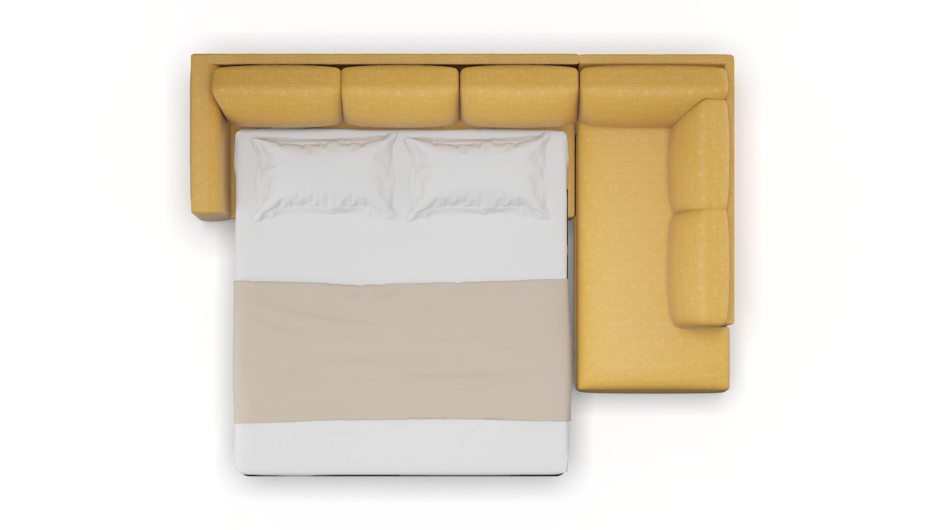 Paris Insight Citronella Panel Sleeper Espresso legs 3