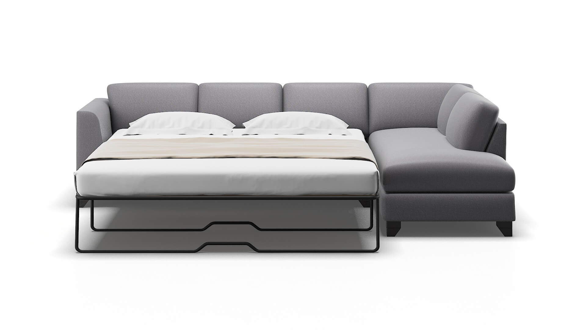 Paris Insight Denim Panel Sleeper Espresso legs 1