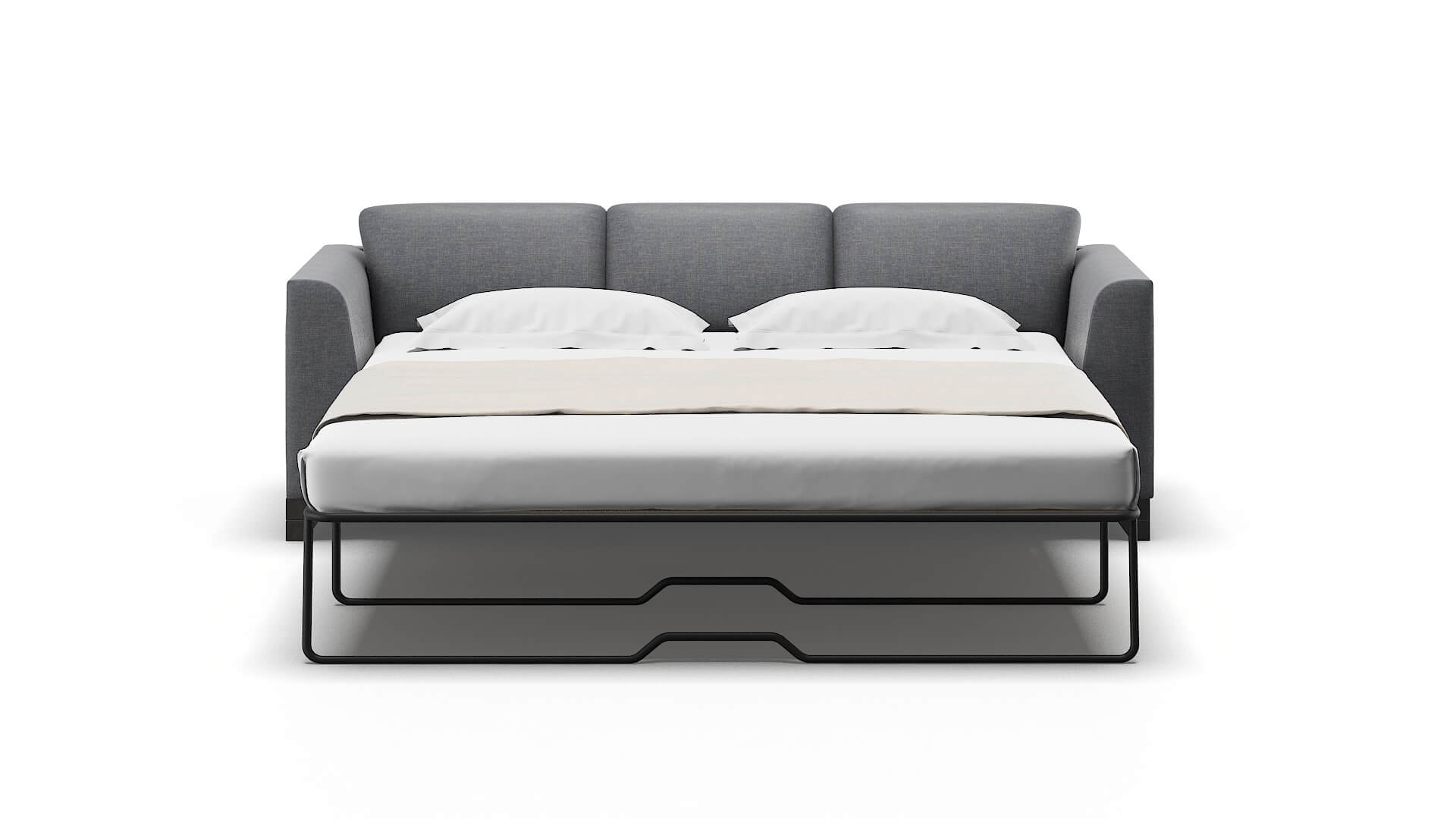 Paris Keylargo Graphite Sofa Sleeper Espresso legs 1