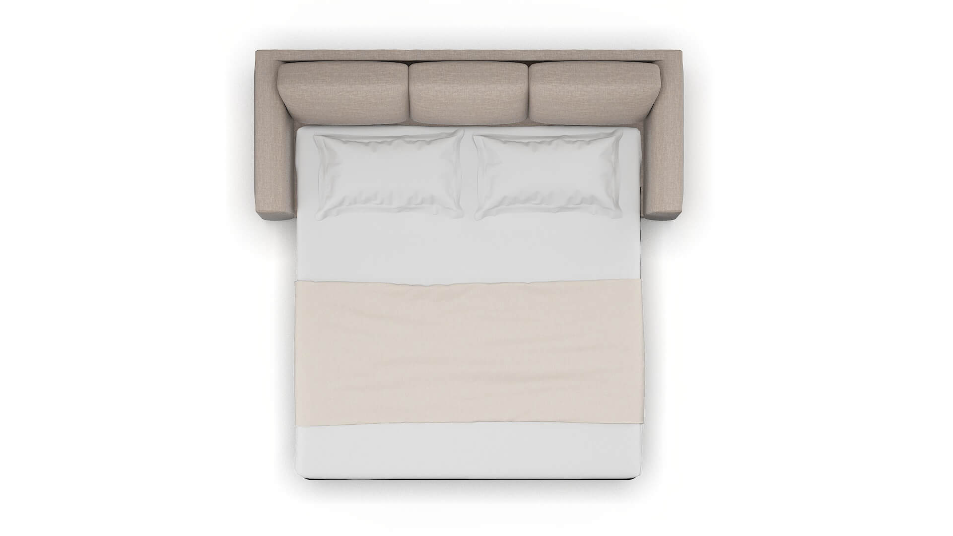 Paris Keylargo Pumice Sofa Sleeper Espresso legs 3