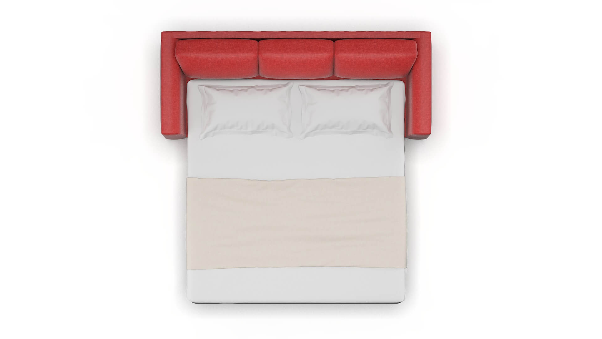 Paris Keylargo Ruby Sofa Sleeper Espresso legs 3