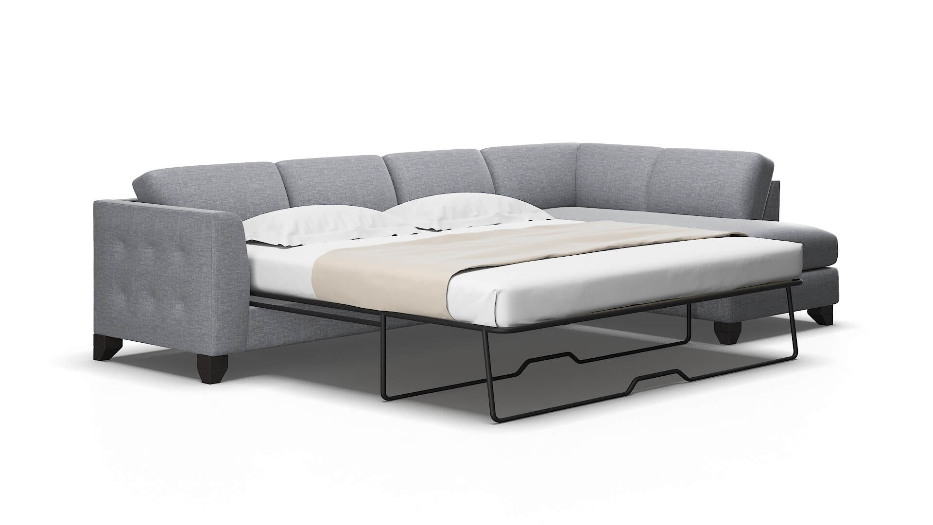 Paris Lana ash Panel sleeper Espresso Legs  2