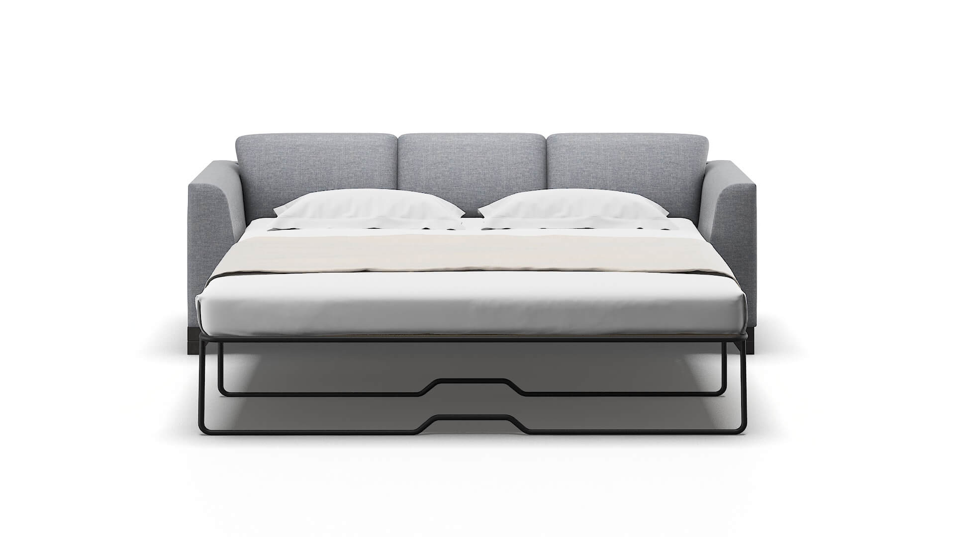 Paris Lana Ash Sofa Sleeper Espresso legs 1