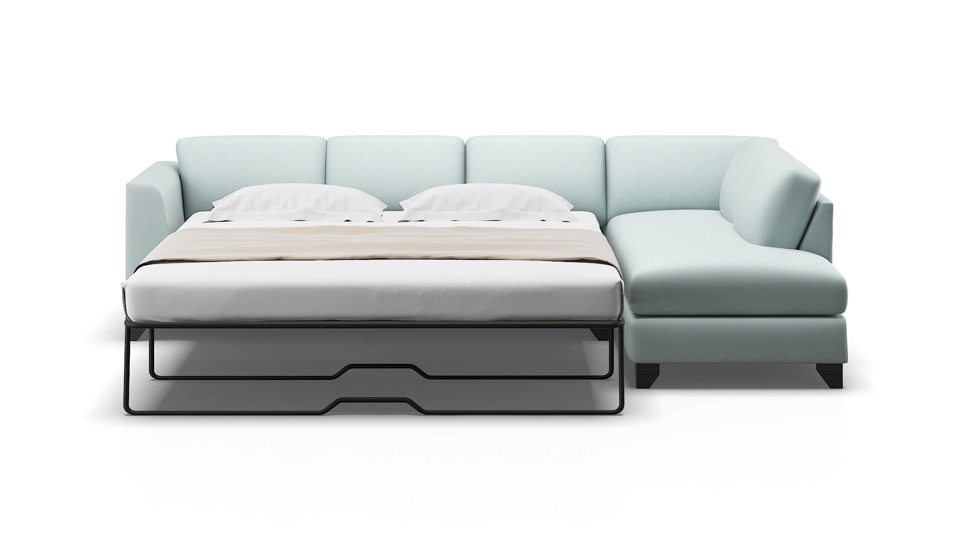 Paris Leslie Robins_egg Panel Sleeper Espresso legs 1