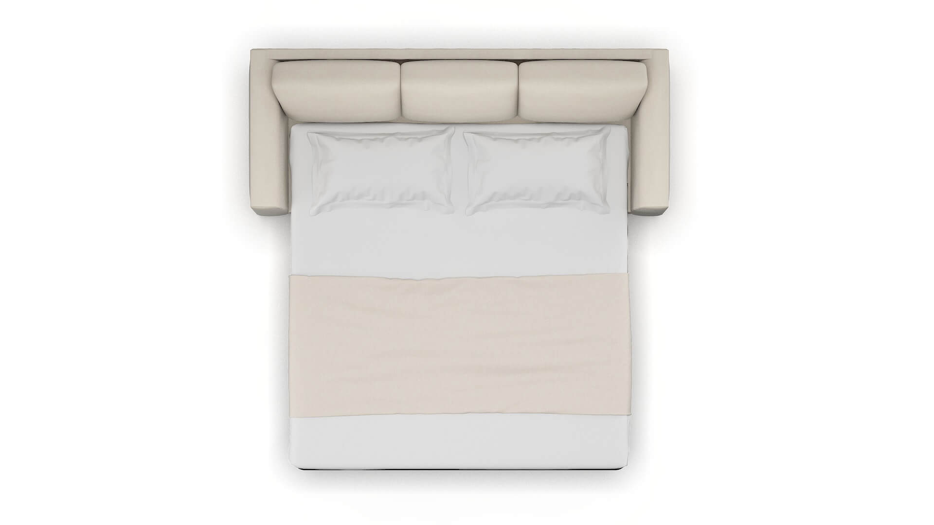 Paris Malibu Linen Sofa Sleeper Espresso legs 3