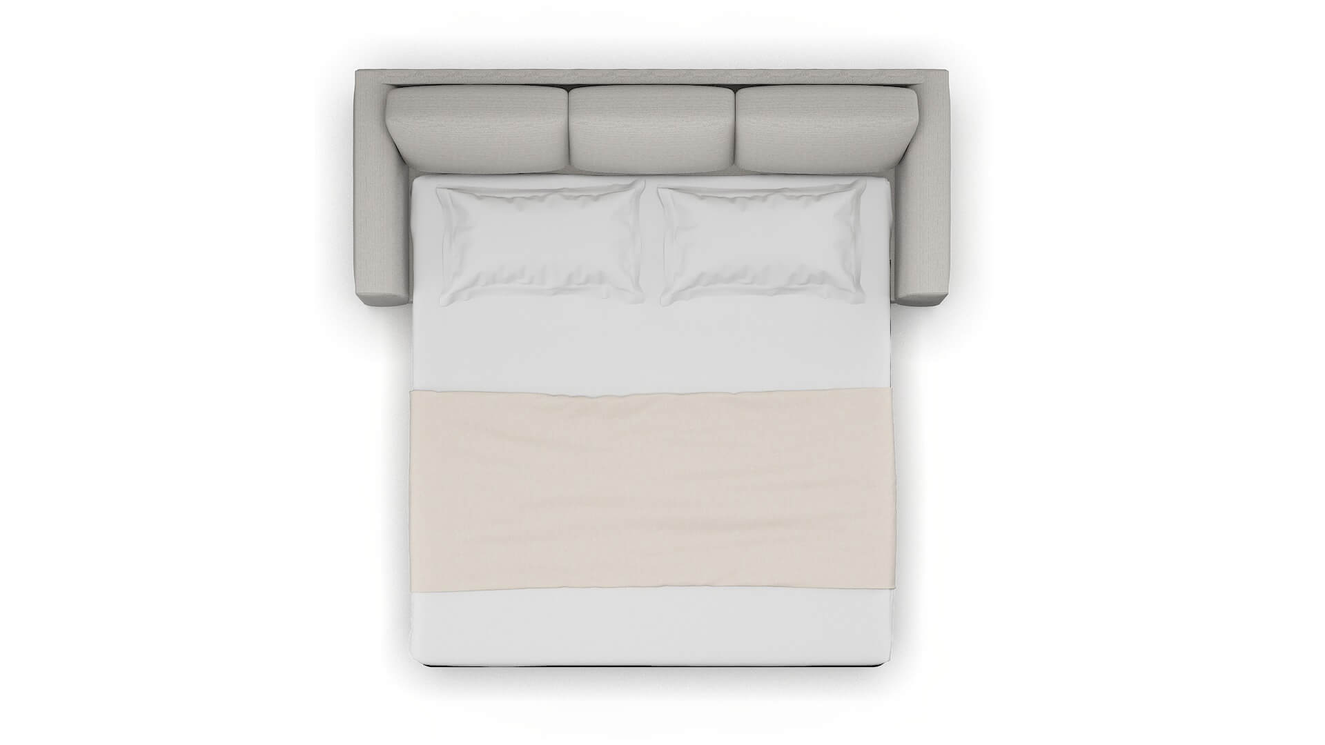 Paris Naples Ash Sofa Sleeper Espresso legs 3