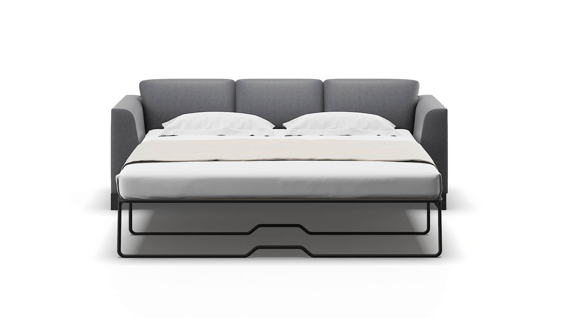 Paris Notion Graphite Sofa Sleeper Espresso legs 1