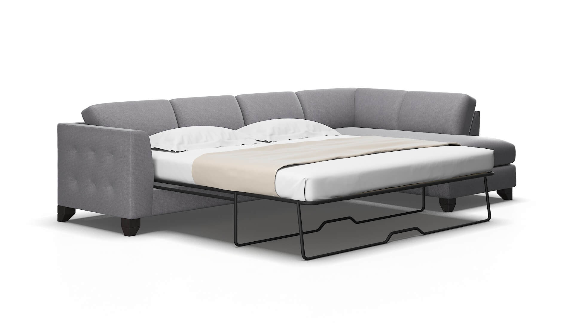 Paris Parker ash Panel sleeper Espresso Legs  2