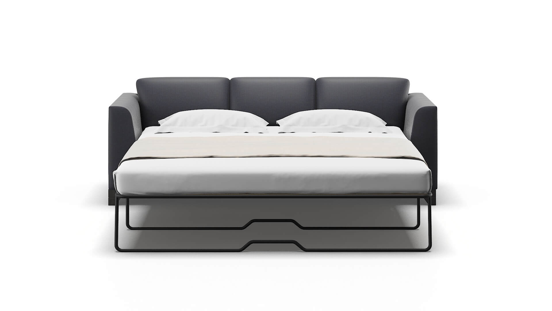 Paris Parker Midnight Sofa Sleeper Espresso legs 1