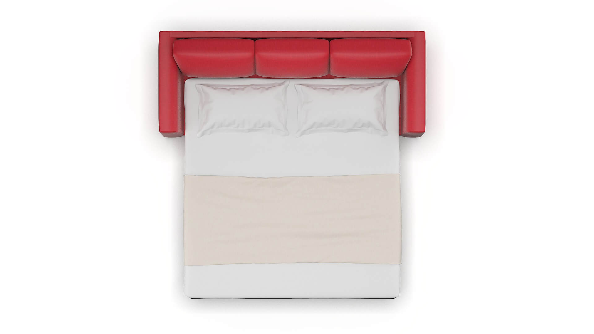 Paris Pauline Ruby Sofa Sleeper Espresso legs 3