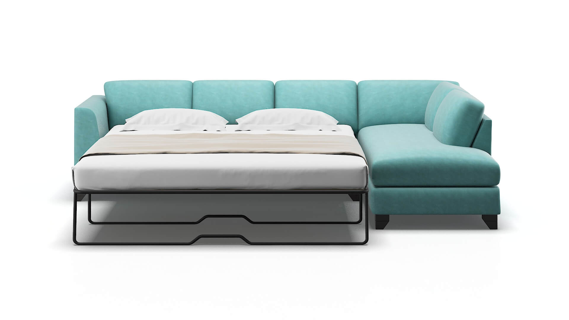 Paris Portland Mercury Panel Sleeper Espresso legs 1