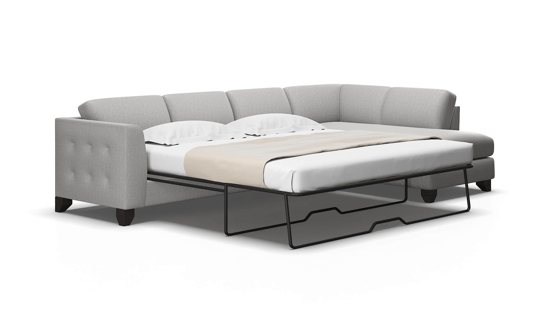 Paris Prime ash Panel sleeper Espresso Legs  2