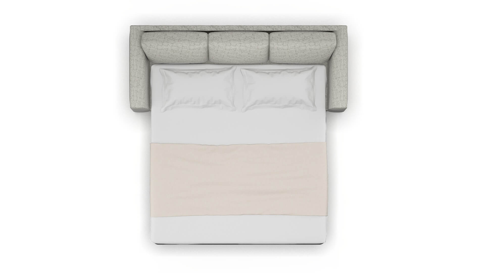 Paris Prime Gravel Sofa Sleeper Espresso legs 3