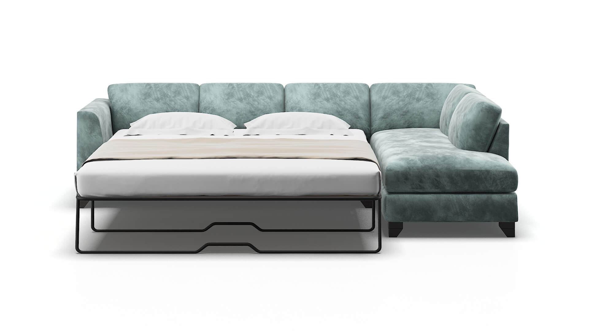 Paris Royale Cloud Panel Sleeper Espresso legs 1