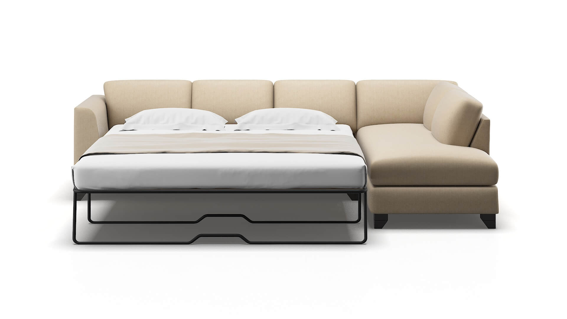 Paris Royale Mondo Panel Sleeper Espresso legs 1