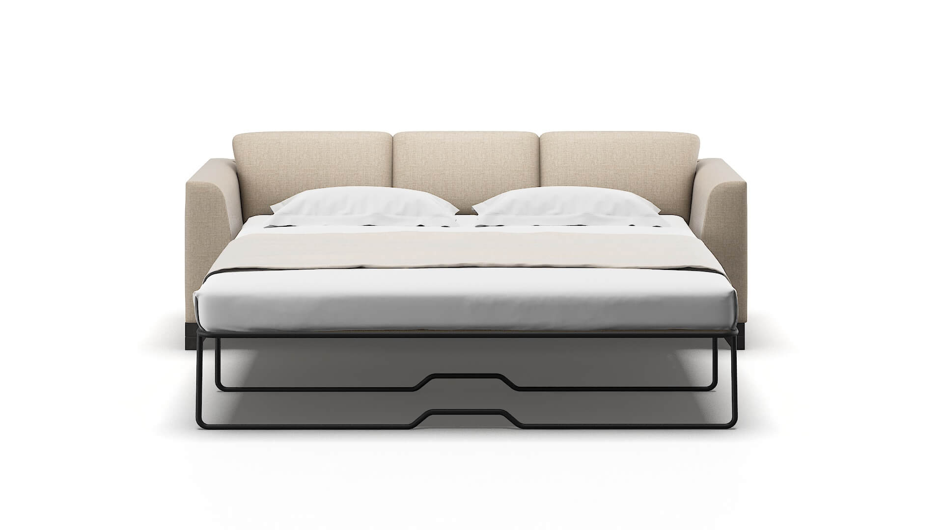 Paris Sosoftness 74 Sofa Sleeper Espresso legs 1