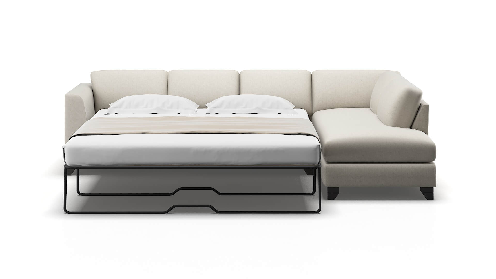 Paris Terrain Natural Panel Sleeper Espresso legs 1