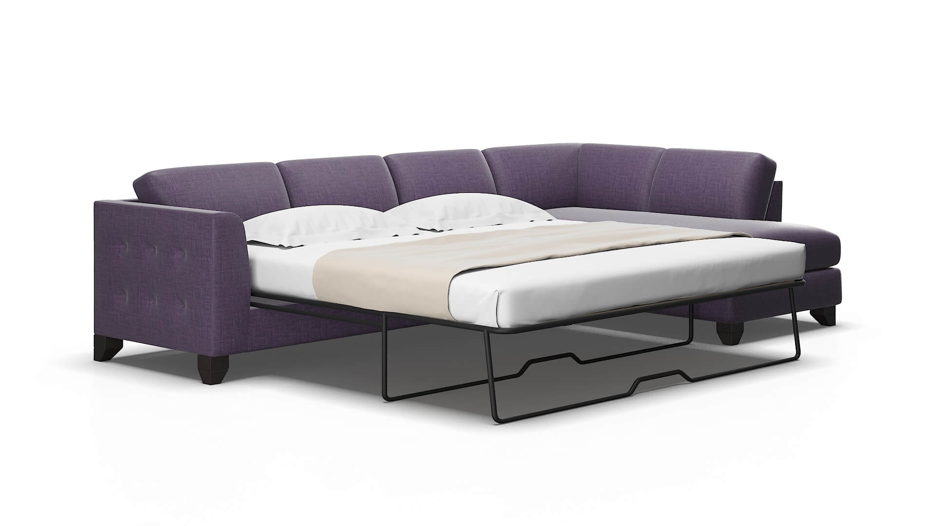 Paris Tess blackberry Panel sleeper Espresso Legs  2