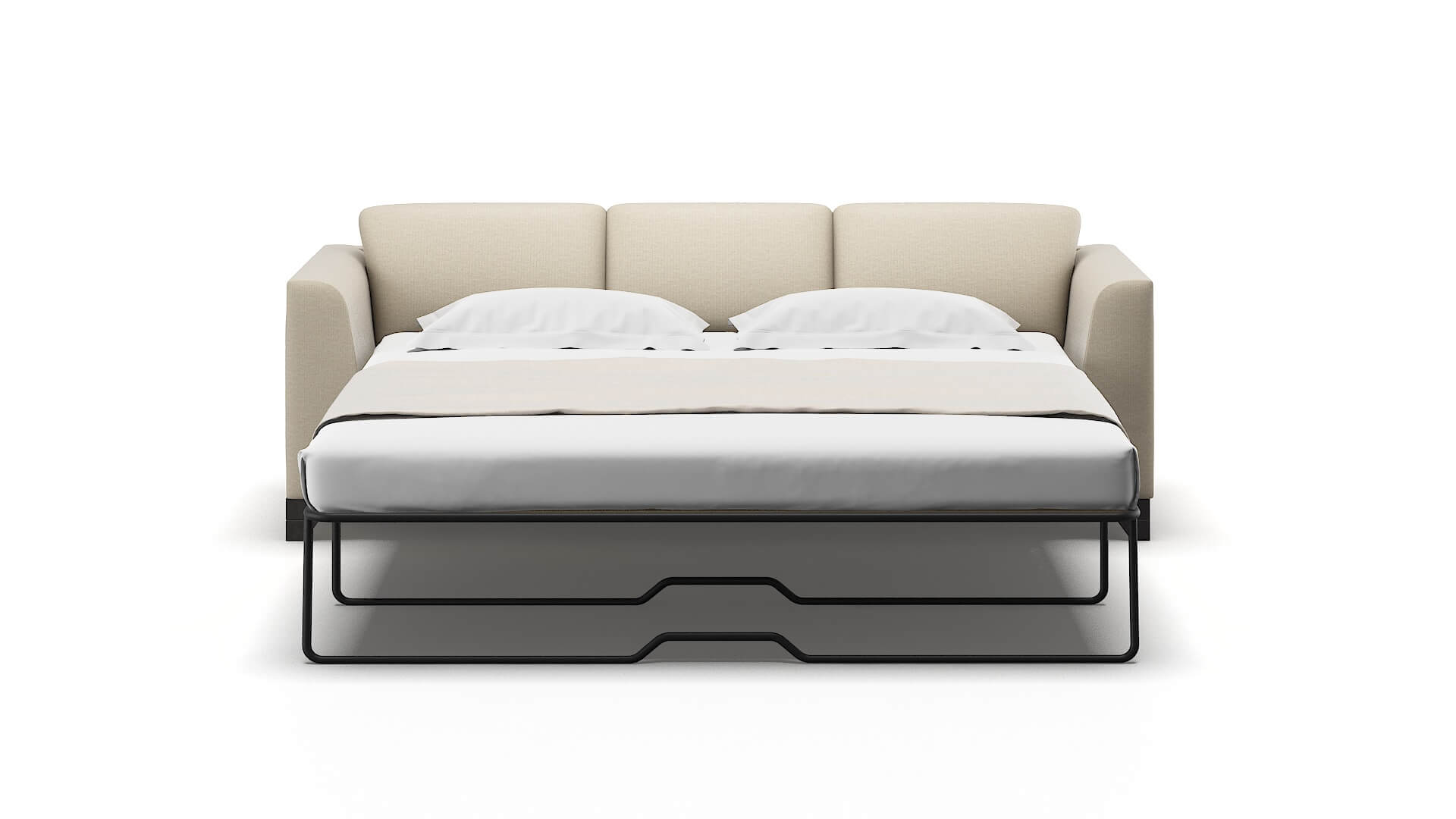 Paris Urban_d Silver Sofa Sleeper Espresso legs 1