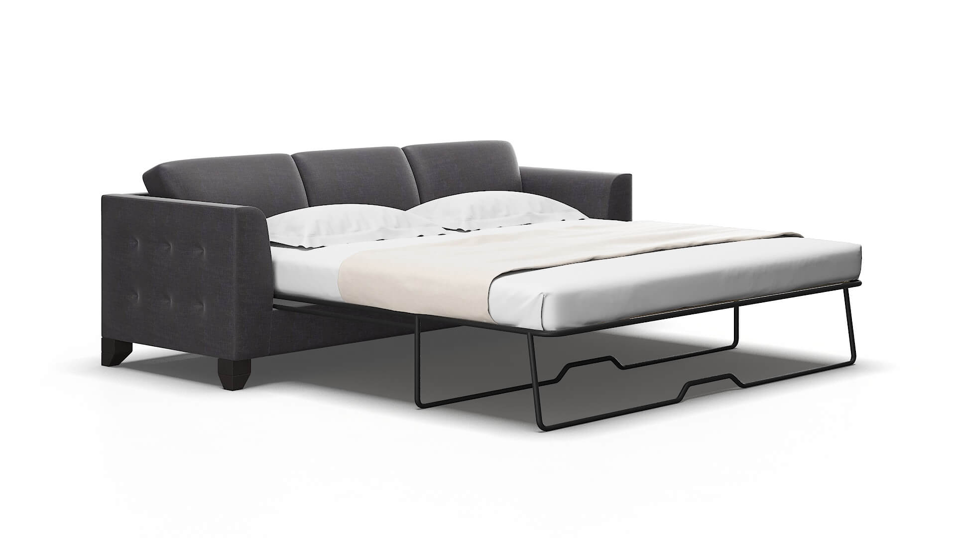 Paris Venus Onyx Sofa Sleeper Espresso legs 2