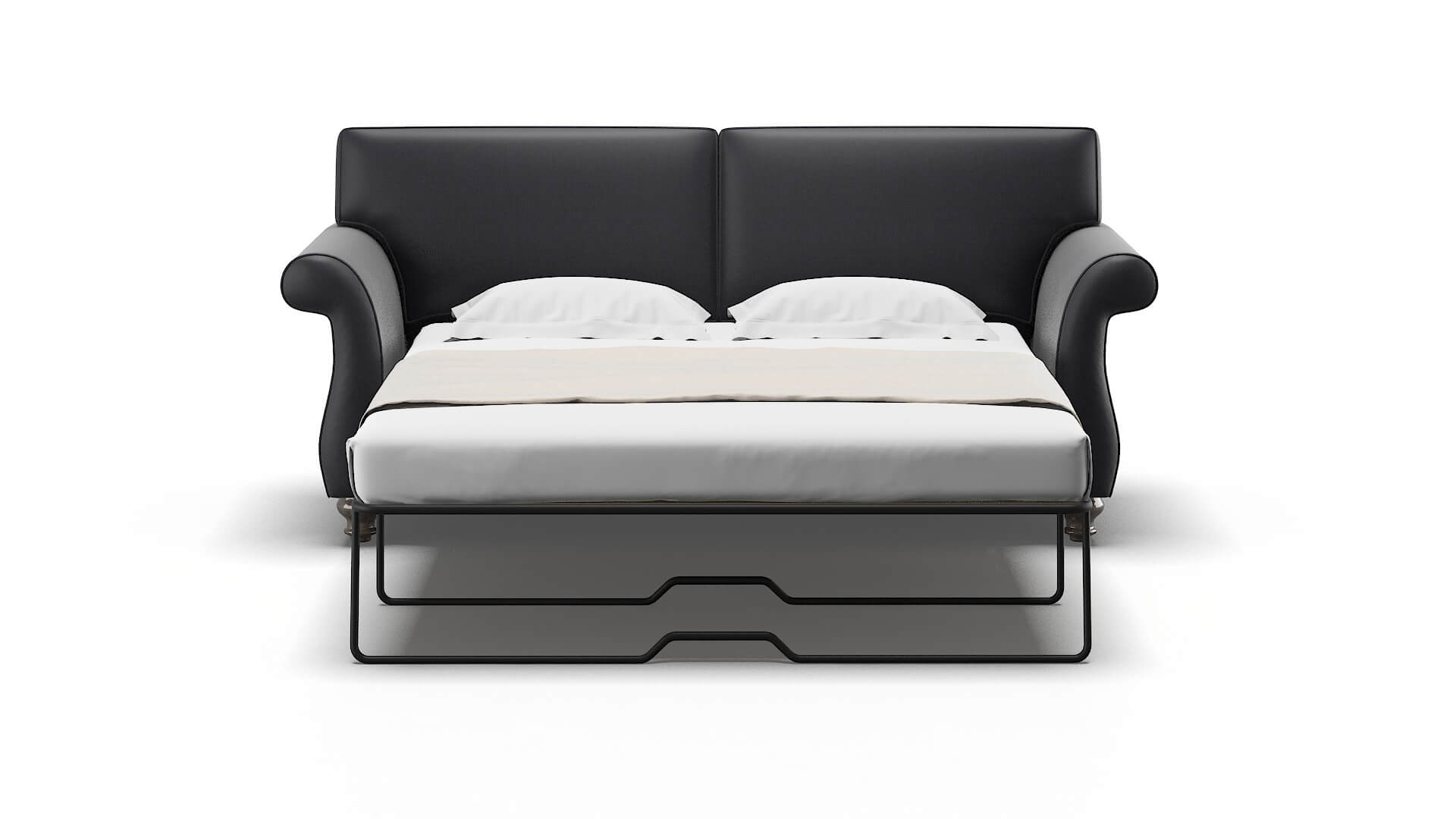 Pisa Atlas_plz Navy Sofa Sleeper Espresso legs 1