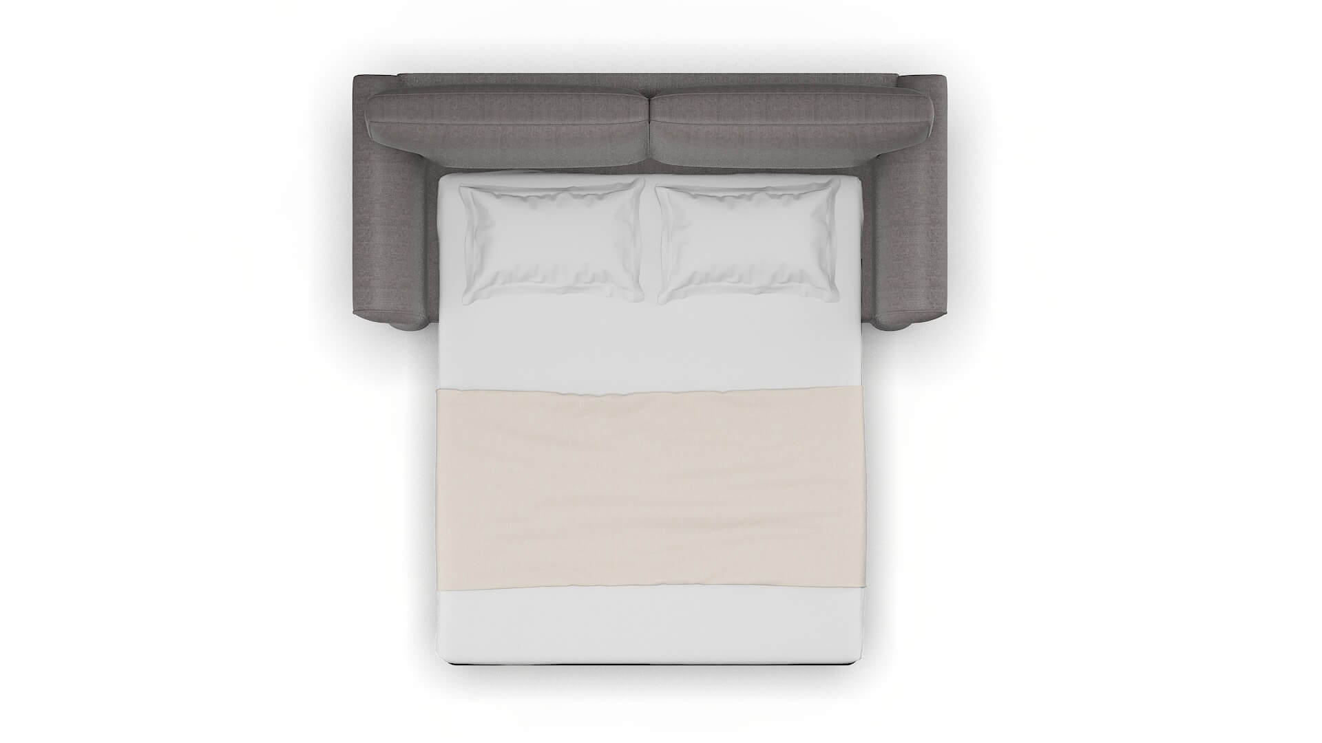 Pisa Atlas_plz Silver Sofa Sleeper Espresso legs 3