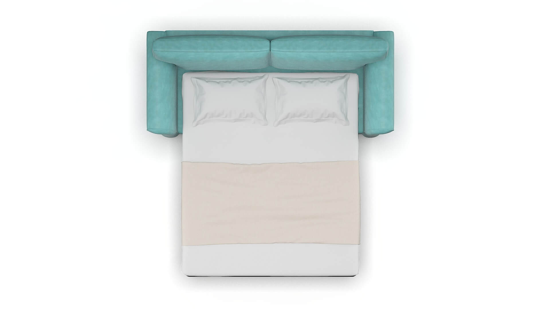 Pisa Avalon_hp Aqua Sofa Sleeper Espresso legs 3