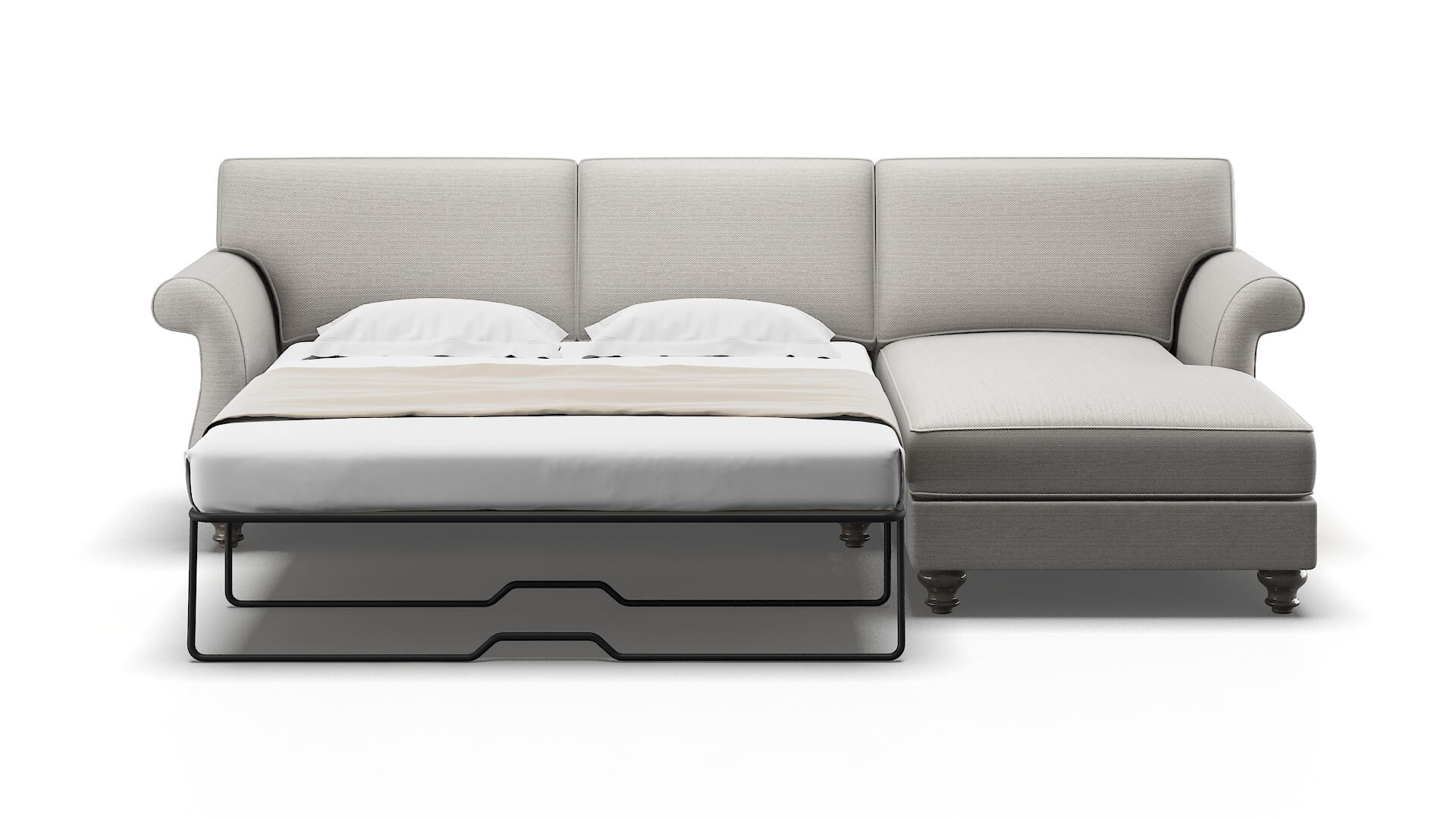 Pisa Avenger Dolphin Panel Sleeper Espresso legs 1