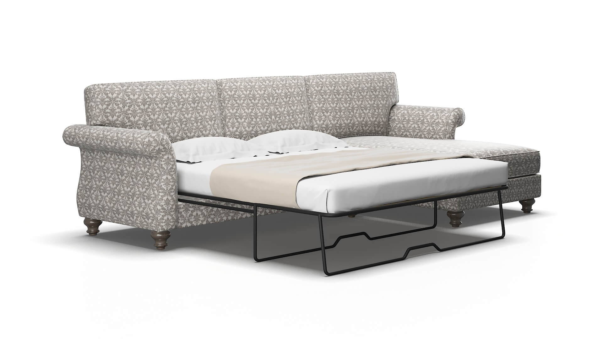 Pisa Bergamo dove Panel sleeper Espresso Legs  2